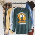 This Is My Scary Librarian Halloween Book Lover Scary Reader Raglan Sleeve Sweatshirt Heather Blue Lagoon