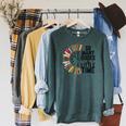 So Many Books Little Time Retro Bookish Book Lover Raglan Sleeve Sweatshirt Heather Blue Lagoon