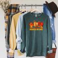 Star Wars The Book Of Boba Fett Galactic Sunset Poster Raglan Sleeve Sweatshirt Heather Blue Lagoon Star Wars The Book Of Boba Fett Galactic Sunset Poster Raglan Sleeve Sweatshirt Heather Blue Lagoon