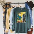 Star Wars Comic Books Battles Darth Vader And Stormtroopers Raglan Sleeve Sweatshirt Heather Blue Lagoon
