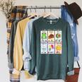 Syllable Types Teacher Phonics Reading Science Of Reading Raglan Sleeve Sweatshirt Heather Blue Lagoon