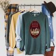 Tale As Old As Time Retro Fairytale Book Lover Premium Tri-Blend Raglan Sleeve Sweatshirt Heather Blue Lagoon
