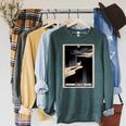 Tarot Cards Guide Book Esoteric Mysticism Clothing The Fool Tarot Card -Adults & Kids Small Short Sleeve Crew Neck Classic Fit Raglan Sleeve Sweatshirt Heather Blue Lagoon