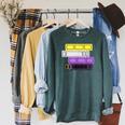 Threadless Grey Sky Chai Nonbinary Pride Book Stack Graphic Raglan Sleeve Sweatshirt Heather Blue Lagoon Threadless Grey Sky Chai Nonbinary Pride Book Stack Graphic Raglan Sleeve Sweatshirt Heather Blue Lagoon