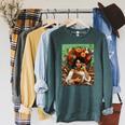 History Month Black Afro Girl Women Book Lovers Floral Raglan Sleeve Sweatshirt Heather Blue Lagoon History Month Black Afro Girl Women Book Lovers Floral Raglan Sleeve Sweatshirt Heather Blue Lagoon