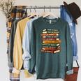 History Month Dream Like Martin Books Men Women Kids Raglan Sleeve Sweatshirt Heather Blue Lagoon
