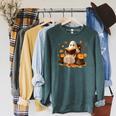 Vintage Ghost Reading Book Pumpkin Halloween Books Lover Raglan Sleeve Sweatshirt Heather Blue Lagoon Vintage Ghost Reading Book Pumpkin Halloween Books Lover Raglan Sleeve Sweatshirt Heather Blue Lagoon