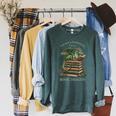 Women's I'm Not A Bookworm I'm A Book Dragon Literary Dragon Reader Raglan Sleeve Sweatshirt Heather Blue Lagoon