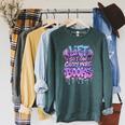Women's Lift So I Can Carry More Books Reader Workout Raglan Sleeve Sweatshirt Heather Blue Lagoon