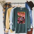 Wuthering Heights Emily Bronte Vintage Book Cover Raglan Sleeve Sweatshirt Heather Blue Lagoon Wuthering Heights Emily Bronte Vintage Book Cover Raglan Sleeve Sweatshirt Heather Blue Lagoon