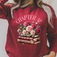 12th Birthday Chapter 12 Birthday Shirt Women Book Lover Raglan Sleeve Sweatshirt Heather Dust