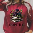 13th Birthday Chapter 13 Bookish Girls Who Love Read Books Raglan Sleeve Sweatshirt Heather Dust