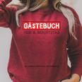 18th Birthday Guest Book Shirt Party And Celebration Idea Raglan Sleeve Sweatshirt Heather Dust