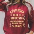 18th Birthday Guest Book To Sign 18 Years Raglan Sleeve Sweatshirt Heather Dust 18th Birthday Guest Book To Sign 18 Years Raglan Sleeve Sweatshirt Heather Dust