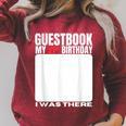 My 21st Birthday Guestbook 21 Years Birthday Party Sign My Raglan Sleeve Sweatshirt Heather Dust