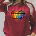 3D Bookshelf Raglan Sleeve Sweatshirt Heather Dust