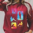 7th Birthday Book Reading Bookworm Book Lover Girls Raglan Sleeve Sweatshirt Heather Dust