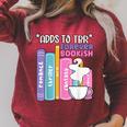 Adds To TBR Forever Bookish Book Lover Tee Raglan Sleeve Sweatshirt Heather Dust