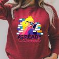 Already Booked Reading Book Lover Literacy Day Bookworm Premium Tri-Blend Raglan Sleeve Sweatshirt Heather Dust