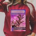 Animorphs The Underground Bat Transformation Book Cover Raglan Sleeve Sweatshirt Heather Dust