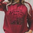 Anti-Social Book Club Bookish Introvert Readers Raglan Sleeve Sweatshirt Heather Dust Anti-Social Book Club Bookish Introvert Readers Raglan Sleeve Sweatshirt Heather Dust
