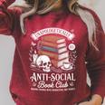 Anti-Social Book Club Reader Books & Coffee Dark Academia Premium Tri-Blend Raglan Sleeve Sweatshirt Heather Dust Anti-Social Book Club Reader Books & Coffee Dark Academia Premium Tri-Blend Raglan Sleeve Sweatshirt Heather Dust