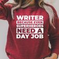 Author Writer Novelist Poetry Book Raglan Sleeve Sweatshirt Heather Dust
