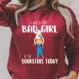 I Was A Very Bad Girl At The Bookstore Today Bookworm Raglan Sleeve Sweatshirt Heather Dust I Was A Very Bad Girl At The Bookstore Today Bookworm Raglan Sleeve Sweatshirt Heather Dust