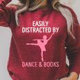 Ballerina Ballet Dancer Books Lover Distracted Dance Books Raglan Sleeve Sweatshirt Heather Dust Ballerina Ballet Dancer Books Lover Distracted Dance Books Raglan Sleeve Sweatshirt Heather Dust