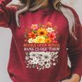 Banned Book Reading Lover Books Open Minds Bans Close Them Raglan Sleeve Sweatshirt Heather Dust