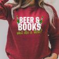 Beer & Books What Else Is There T-Shirt Raglan Sleeve Sweatshirt Heather Dust Beer & Books What Else Is There T-Shirt Raglan Sleeve Sweatshirt Heather Dust