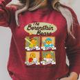 The Berenstain Bears Family Sports And Hobbies Vintage Book Raglan Sleeve Sweatshirt Heather Dust The Berenstain Bears Family Sports And Hobbies Vintage Book Raglan Sleeve Sweatshirt Heather Dust