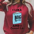 Big Books Raglan Sleeve Sweatshirt Heather Dust