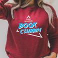 Bin Book Club Raglan Sleeve Sweatshirt Heather Dust Bin Book Club Raglan Sleeve Sweatshirt Heather Dust