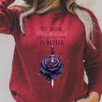Book Boyfriend Forever Tee Romantasy Readers Raglan Sleeve Sweatshirt Heather Dust