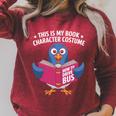 This Is My Book Character Costume Cute Pigeon Kids Reading Raglan Sleeve Sweatshirt Heather Dust This Is My Book Character Costume Cute Pigeon Kids Reading Raglan Sleeve Sweatshirt Heather Dust