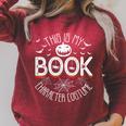 Book Character Costume Halloween Fun Raglan Sleeve Sweatshirt Heather Dust Book Character Costume Halloween Fun Raglan Sleeve Sweatshirt Heather Dust
