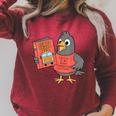 This Is My Book Character Costume- Pigeon Kids Reading Raglan Sleeve Sweatshirt Heather Dust This Is My Book Character Costume- Pigeon Kids Reading Raglan Sleeve Sweatshirt Heather Dust