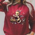 Book Dragon Raglan Sleeve Sweatshirt Heather Dust Book Dragon Raglan Sleeve Sweatshirt Heather Dust
