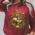 Book Dragon Reading Books Bookworm Fantasy Raglan Sleeve Sweatshirt Heather Dust Book Dragon Reading Books Bookworm Fantasy Raglan Sleeve Sweatshirt Heather Dust