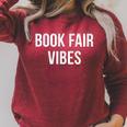 Book Fair Vibes Raglan Sleeve Sweatshirt Heather Dust Book Fair Vibes Raglan Sleeve Sweatshirt Heather Dust