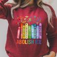 Book Flower Abolish ICE Meme For Women Girl Raglan Sleeve Sweatshirt Heather Dust Book Flower Abolish ICE Meme For Women Girl Raglan Sleeve Sweatshirt Heather Dust
