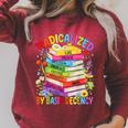 Book Flower Boho Radicalized By Basic Decency LGBT Men Women Raglan Sleeve Sweatshirt Heather Dust Book Flower Boho Radicalized By Basic Decency LGBT Men Women Raglan Sleeve Sweatshirt Heather Dust
