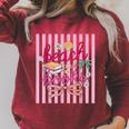 Book Girl Summer Beach Club Summer Reading Raglan Sleeve Sweatshirt Heather Dust Book Girl Summer Beach Club Summer Reading Raglan Sleeve Sweatshirt Heather Dust