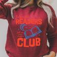 Book Late Night Readers Club Bookish Bookworm Reading Premium Tri-Blend Raglan Sleeve Sweatshirt Heather Dust Book Late Night Readers Club Bookish Bookworm Reading Premium Tri-Blend Raglan Sleeve Sweatshirt Heather Dust