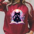 Book Lover Crystal Witchy Cute Cat Kawaii Pastel Goth Raglan Sleeve Sweatshirt Heather Dust Book Lover Crystal Witchy Cute Cat Kawaii Pastel Goth Raglan Sleeve Sweatshirt Heather Dust