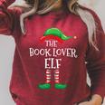 The Book Lover Elf Christmas Books Reading Lover Raglan Sleeve Sweatshirt Heather Dust The Book Lover Elf Christmas Books Reading Lover Raglan Sleeve Sweatshirt Heather Dust