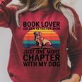 Book Lover Golden Retriever Mom Just One More Chapter Raglan Sleeve Sweatshirt Heather Dust Book Lover Golden Retriever Mom Just One More Chapter Raglan Sleeve Sweatshirt Heather Dust