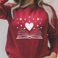 Book Lover Heart Open Book Reading Romance Literary Raglan Sleeve Sweatshirt Heather Dust Book Lover Heart Open Book Reading Romance Literary Raglan Sleeve Sweatshirt Heather Dust
