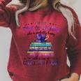 Book Lover I'm The Type Of Happy Woman With Coffee And Books Raglan Sleeve Sweatshirt Heather Dust